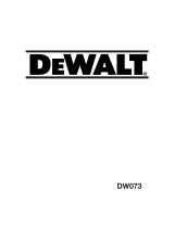 DeWalt DW073 Handleiding