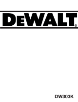 DeWalt dw 303 k qs de handleiding