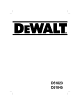 DeWalt D51823 Handleiding