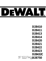 DeWalt D28411 Handleiding