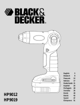 BLACK+DECKER HP9019 Handleiding