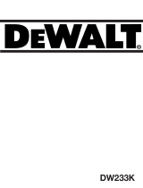 DeWalt DW233K Handleiding