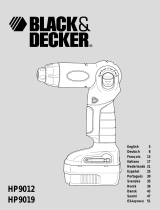 Black & Decker HP9012 Handleiding