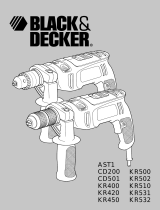 Black & Decker KR400 Handleiding