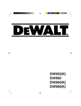 DeWalt DW960 de handleiding