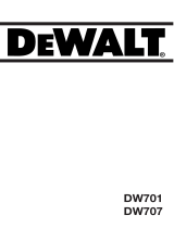 DeWalt Paneelsäge DW 701 Handleiding