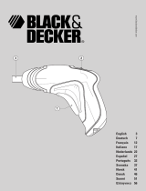 Black & Decker kc 360 hzt de handleiding