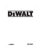 DeWalt D21441 de handleiding