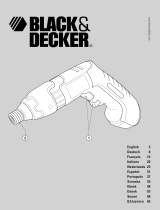 Black & Decker KC600H Handleiding