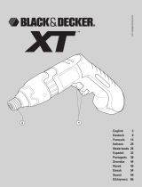 Black & Decker xtc 60 k de handleiding