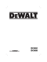 DeWalt DC608 de handleiding