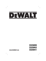 DeWalt D25901K Handleiding