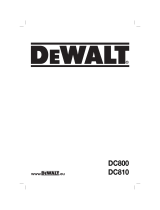 DeWalt DC800 T 1 de handleiding