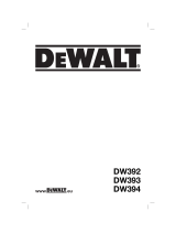 DeWalt DW392 T 5 de handleiding