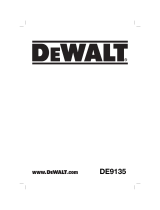 DeWalt DE9135 Handleiding
