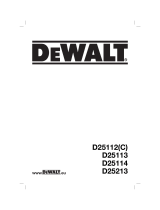 DeWalt D25213K de handleiding
