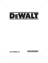 DeWalt D25302DH Handleiding