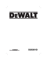 DeWalt D25301D Handleiding