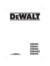 DeWalt D28492 T 4 de handleiding