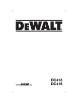 DeWalt DC415 de handleiding