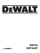 DeWalt DW744XP T 3 de handleiding