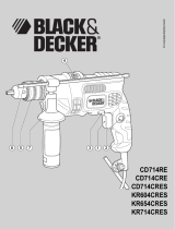 Black & Decker CD714CRE T2 de handleiding