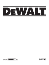 DeWalt DW745 T 3 de handleiding