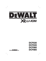 DeWalt DCF880 de handleiding
