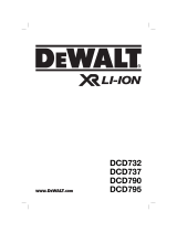 DeWalt DCD732 Handleiding