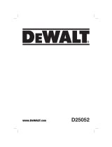 DeWalt D25052K Handleiding