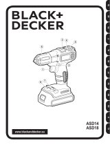BLACK+DECKER ASD18 Handleiding