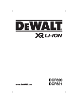 DeWalt DCF621 de handleiding