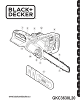 Black & Decker Tronçonneuse Sans Fil 36V Handleiding