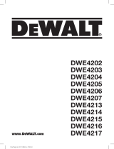 DeWalt DWE4202 Handleiding