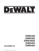 DeWalt DWE493 de handleiding