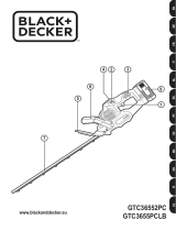 BLACK DECKER GTC36552PC Heckenschere de handleiding