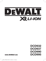 DeWalt DCD937 Handleiding