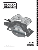 BLACK+DECKER CS1250KL Handleiding