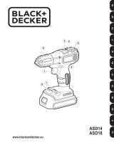 Black & Decker ASD18 Handleiding