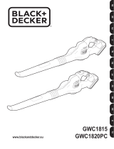 BLACK+DECKER GWC1820PST Handleiding