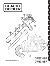 BLACK+DECKER GW3031BP-QS Aspirateur Handleiding