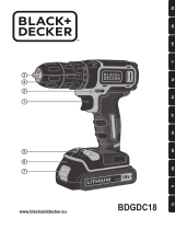 Black & Decker BDGDC18 Handleiding