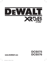 DeWalt DCS576 Handleiding