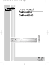 Samsung DVD-V6800 de handleiding
