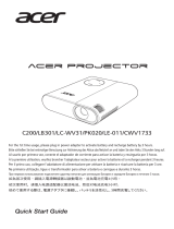 Acer C200 Handleiding