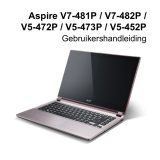 Acer Aspire V7-481PG Handleiding