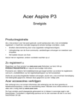 Acer Aspire P3 de handleiding
