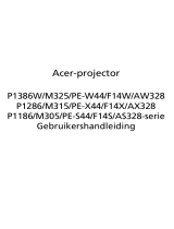 Acer M315 Gebruikershandleiding