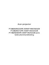 Acer P1186 Handleiding