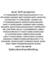 Acer P1350WB Handleiding